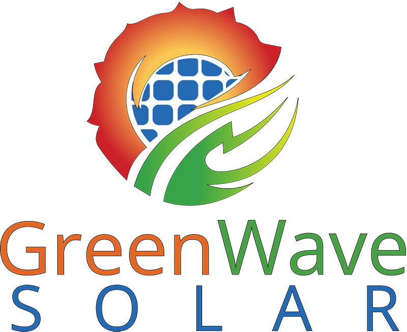 green wave solar Logo