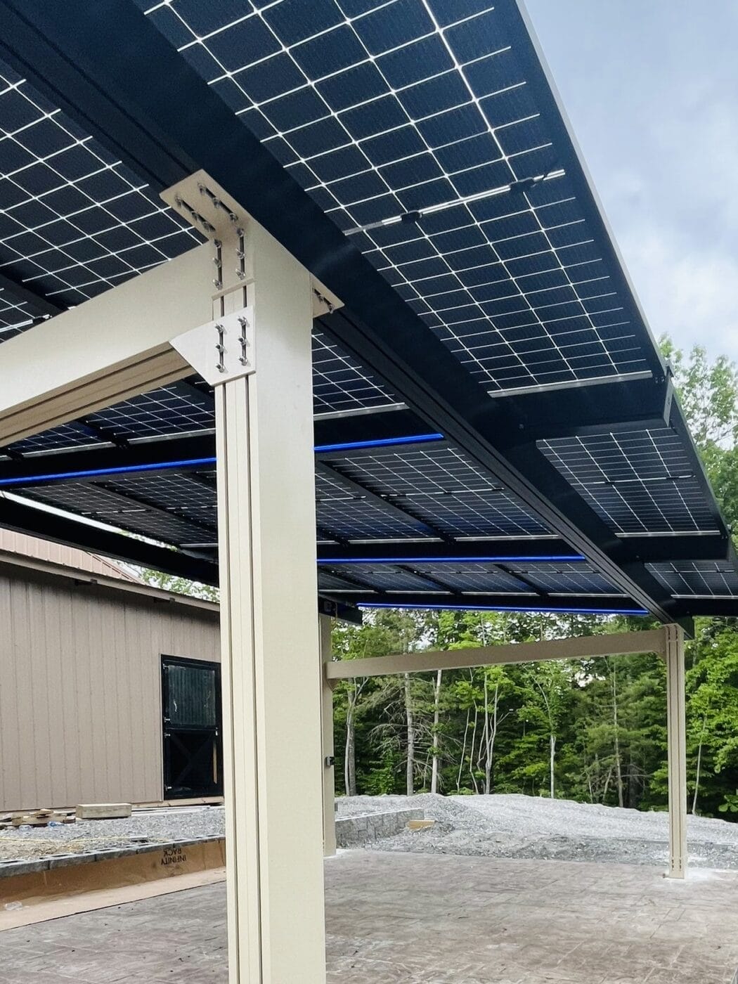 Solar Panel Awning in Brentwood TN